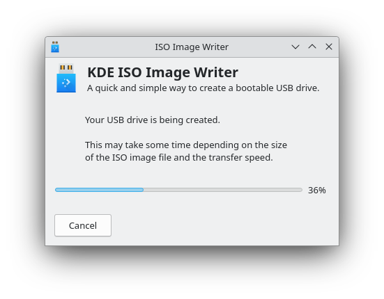Capturas de tela de Gravador de imagem ISO