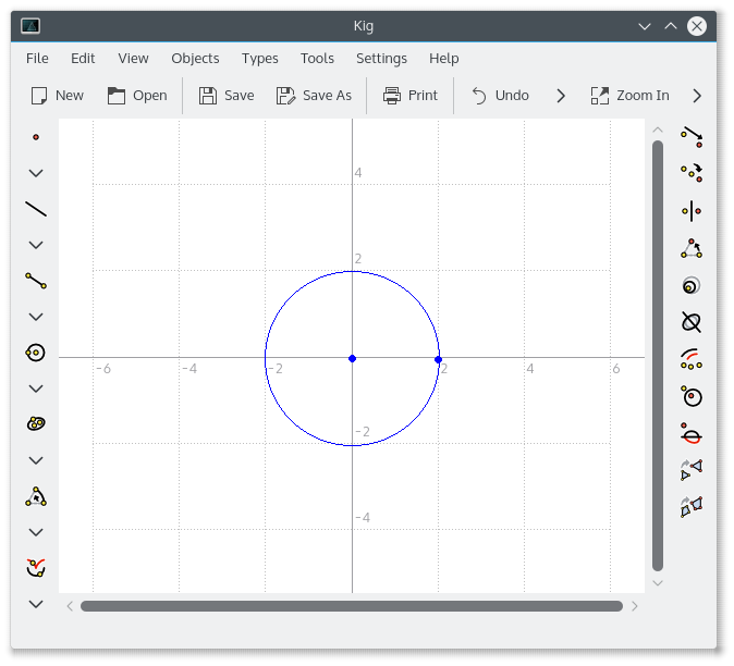 Geometria interattiva con Kig